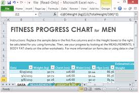 What is a good bodybuilding program for beginners? Fitness Progress Chart Template For Excel
