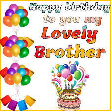 This is a birthday card idea made for your friends and loved ones. Happy Birthday Brother Images With Cake And Balloon Free Download Best Wishes Image