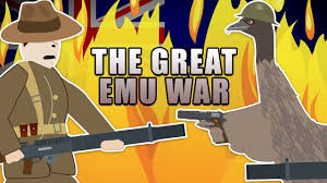 The Great Emu War 1932 Weird Wars Emu War Emu War