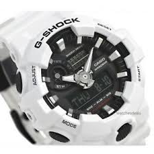 Free shipping for many products! Casio G Shock Ga700 7a Ga 700 7a Analog Digital White X Black Matte Big Case Ebay