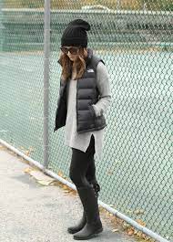 All Things Lovely In This Fall Winter Outfit Definitely Must Have One Casual Winter Outfits How To Wear Leggings Trekking Outfit Women