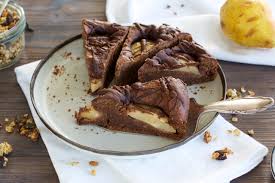 Saftiger Schokoladen Birnenkuchen Vegan Naturallygood