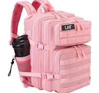 35L Gym Backpack W/Cup Holders Pink