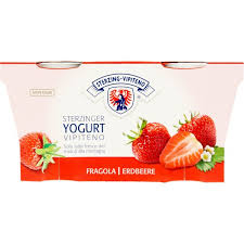 Vergleiche die nährwerte zum niedrigsten und höchsten wert der kategorie: Sterzing Vipiteno Yogurt Alla Frutta Gusto Fragola 2 Vasetti Gr 125