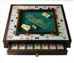 Monopoly Premier Edition Wooden Board Game Collector S Edition Wooden Board Games Monopoly Board Games