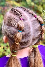 Note that, you don't have to create two separate buns. 38 Cute And Easy Hairstyle For Primary School And Middle School Girls The First Hand Fashion News For Females