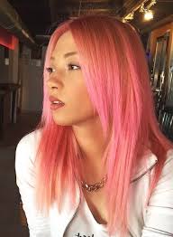 Ece Seckin Turkish Pop Singer Pembe Sac Guzellik Sac
