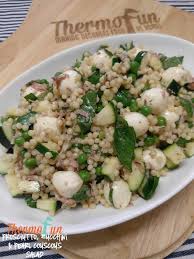 Thermomix Prosciutto Zucchini Pearl Couscous Salad Thermofun T Thermomix Recipes Pearl Couscous Salad Couscous Salad