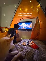 How to Make A Tent Movie Night in Home ...