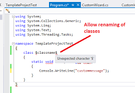 Use collage templates to arrange your photos in minutes. Rename Classes Using Visual Studio Project Template Stack Overflow