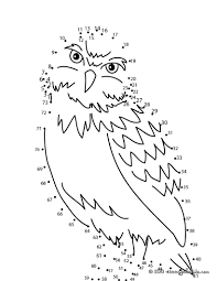 Owl Dot To Dot Game Printable Connect The Dots Game Dots Game Connect The Dots Dot To Dot Printables