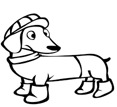 In the starting age the weight of puppies is 1 3 lb. Dachshund Coloring Pages Best Coloring Pages For Kids