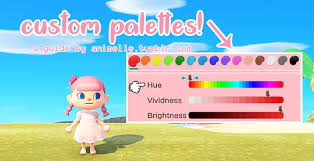 The screen flashes, and then the message . Elle How To Custom Palettes For Ac Nh By Animelle