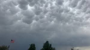 These cloud formation usually was seen after the thunderstorm has been passed. Mammatus Cloud Description Sac Like Formation Whatsthiscloud