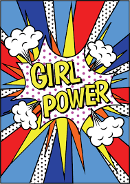 Poster Girl Power Pop Art Pop Art Posters Pop Art Drawing Pop Art Comic