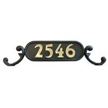 Mailbox and pedestal not included. Mailbox Number Plaque Wayfair
