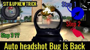 The headshot is a term in free fire when we manage to shoot the enemy right in the head. Auto Headshot Bug Again Garena Freefire New Bug Must Watch Gaming God