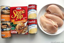 Place chicken in slow cooker. Easy Slow Cooker Chicken And Stuffing Cincyshopper
