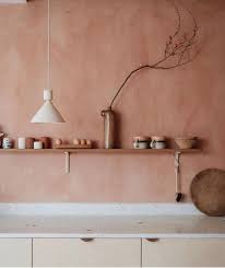 Kitchen Dreams Fresco Lime Paint In Spring Color Chalky Coral By Pure Original Courtesy Of Design And Picture By European Home Decor Decor House Interior