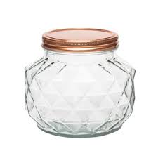 A glass jar or canister allows you to view what is in the container. Kitchen Decorative Canisters Target