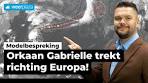 Orkaan Gabrielle onderweg naar Europa | Modelbespreking - YouTube