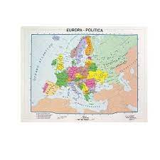 Cartina muta nord italia disegni da colorare cartina muta dell europa my blog mappe europa diari migliore cartina muta europa fisica da stampare. Cartina A4 Europa Pol Fisica Cwr 9344 8004957093445