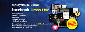 Apa yang happening di tv3 malaysia, ada disini! Facebook Cross Live Ad Package Fg Media