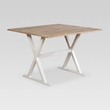When in place, there will be. Best Selling 40 Drop Leaf Rustic Extendable Dining Table White Threshold Accuweather Shop