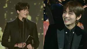 The drama starred park seo joon and park hyung sik in lead roles and marked taehyung's acting debut! Watch Park Hyung Sik Shows Love For Bts S V At 27th Seoul Music Awards Soompi
