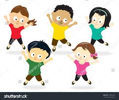 Kids Doing Jumping Jacks Ad Ad Kids Jumping Jacks In 2020 Stock Illustration Illustration Kids