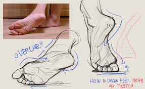 Artstation How To Draw Feet Live Stream Tb Choi Drawing Tutorial Figure Drawing Reference Feet Drawing