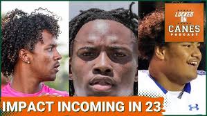 Miami Hurricanes Class Of 2023 Impact, Who Will Compete For Immediate  Playing Time? Cristobal's Guys