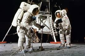 Rivals neil armstrong and buzz aldrin deploy the us flag on the moon in 1969credit: Armstrong Review The Man Behind The Leap