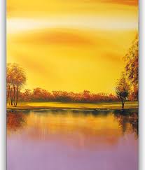 In the early 1890s o'conor was greatly influenced by van gogh, who had died in 1890. Vitalwalls Purple And Yellow Landscape Painting Buy Vitalwalls Purple And Yellow Landscape Painting At Best Price In India On Snapdeal