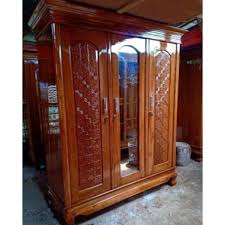 Dengan adanya almari pakaian, nilai estetika di kamar jadi semakin bertambah dengan desain dan warna yang pas. Jual Lemari Jati Terbaru Harga Murah Blibli Com