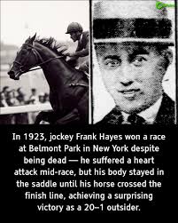 Jockey wins race after fatal heart attack