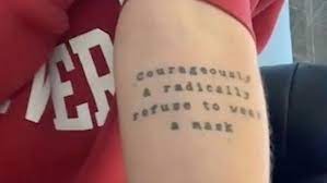 Use of the johnson & johnson (j&j) vaccine has resumed after a pause recommended by the fda and cdc in order to study reports of severe blood clots. Woman Has To Hide Her Pre Covid Tattoo The Week Uk