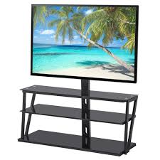 The diversity also guarantees that shoppers find. Shanglixiansenxinmaoyi Universal Tempered Glass Metal Frame Three Layer Glass Tv Stand Wayfair