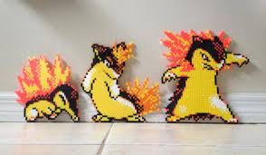 Cyndaquil Evolutions Complete By Birdseednerd On Deviantart Pokemon Bead Pokemon Bead Sprites Pokemon Perler Beads