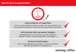 Was sie bei der angebotserstellung beachten sollten. Zusage Nach Vorstellungsgesprach Formulieren Inkl Muster Workingoffice De