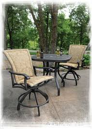 Homecrest S Wescott Collection Swivel Rocker Balcony Stool While The Wescott Collection Has Been Discont Modern Patio Furniture Outdoor Bar Sets Patio Bar Set