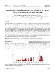 Pdf Measuring Ice Thicknesses Along The Red River In Canada