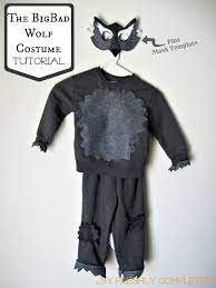 Links With Love Diy Halloween Costume Ideas Big Bad Wolf Costume Wolf Costume Kids Wolf Costume Diy