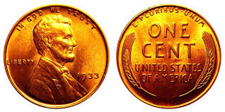 1933 Lincoln Wheat Penny Coin Value Prices Photos Info