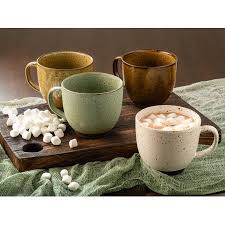 Sango Kudl Set Of 4 Assorted Mugs Walmart Com Mugs Coffee Mugs Irish Coffee Mugs