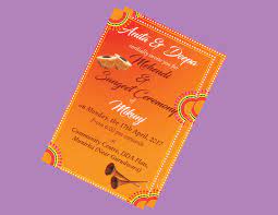 Mehendi Ladies Sangeet Sangeet Invitation Card Groom Night Fun Festive Dance Music Love Night Timetoclebrate Ladies Sangeet Mehendi Invitations
