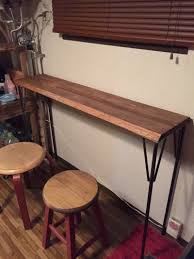 キッチンサイドテーブルをdiy post 自分らしいdiyスタイルを追求 キッチンサイド用のテーブルをdiy キッチンが狭い為 料理中に物を置けて なおかつそのまま食事もできるサイドテーブルを製作しました サイドテーブル テーブル diy 家