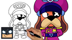 Free printable emz brawl stars coloring pages. How To Draw Colonel Ruffs Brawl Stars Youtube