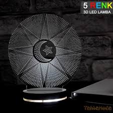 Usaburada Adli Kullanicinin 3d 3 Boyutlu Led Lamba Masa Gece Lambasi Panosundaki Pin Lamba Masa Led Urunler