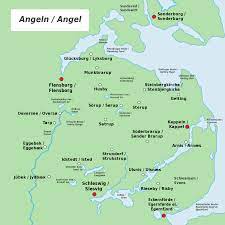 * the mediaeval and late latin name for england. Anglia Peninsula Wikipedia